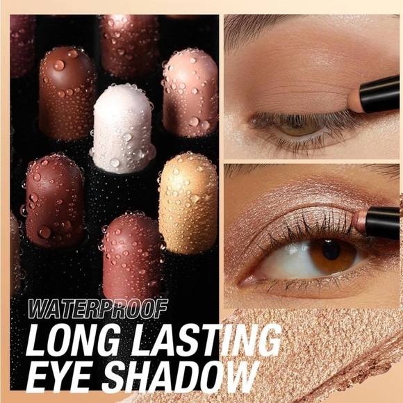 8 pieces eyeshadow sticks and highlighters set similar to Bobbie Br… - Picture 4 of 8